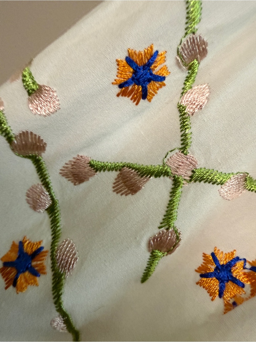 Anthropologie Tiny Lori Embroidered Colorful Top size XL - Picture 7 of 14